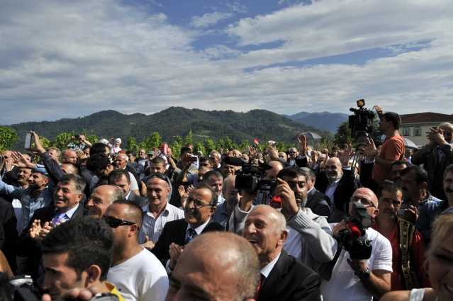 Gürcistan Devlet Başkanı Mikheil Saakaşvili Samsun ve Ordu'da