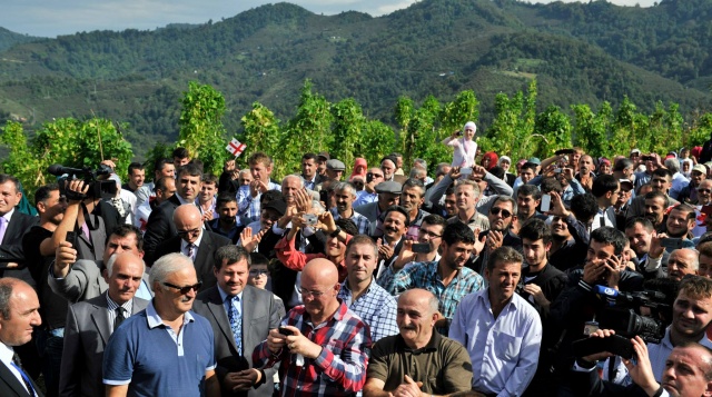 Gürcistan Devlet Başkanı Mikheil Saakaşvili Samsun ve Ordu'da