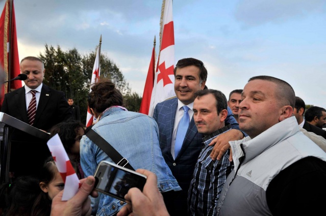 Gürcistan Devlet Başkanı Mikheil Saakaşvili Sakarya, İzmit ve İstanbul'da