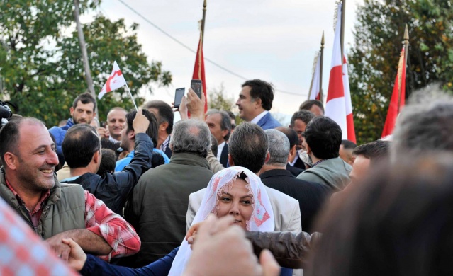 Gürcistan Devlet Başkanı Mikheil Saakaşvili Sakarya, İzmit ve İstanbul'da