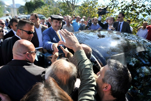 Gürcistan Devlet Başkanı Mikheil Saakaşvili Samsun ve Ordu'da