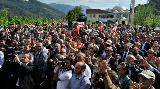 Gürcistan Devlet Başkanı Mikheil Saakaşvili Samsun ve Ordu'da