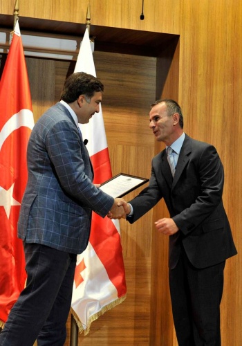 Gürcistan Devlet Başkanı Mikheil Saakaşvili Sakarya, İzmit ve İstanbul'da