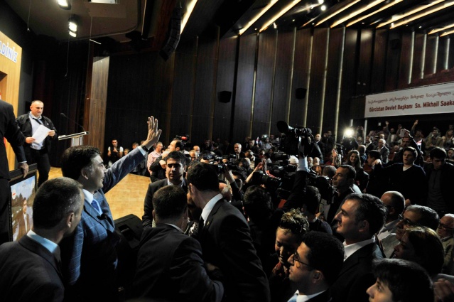 Gürcistan Devlet Başkanı Mikheil Saakaşvili Sakarya, İzmit ve İstanbul'da