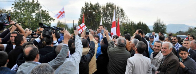 Gürcistan Devlet Başkanı Mikheil Saakaşvili Sakarya, İzmit ve İstanbul'da