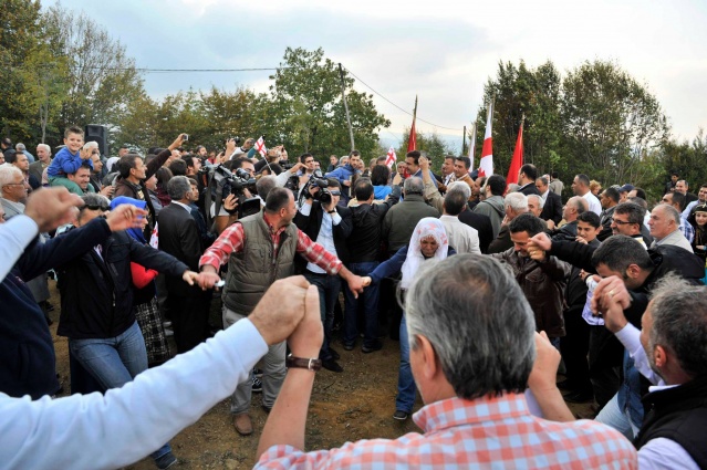 Gürcistan Devlet Başkanı Mikheil Saakaşvili Sakarya, İzmit ve İstanbul'da