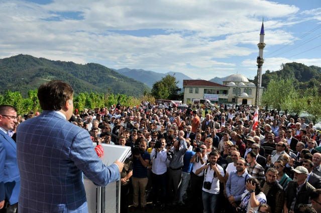 Gürcistan Devlet Başkanı Mikheil Saakaşvili Samsun ve Ordu'da