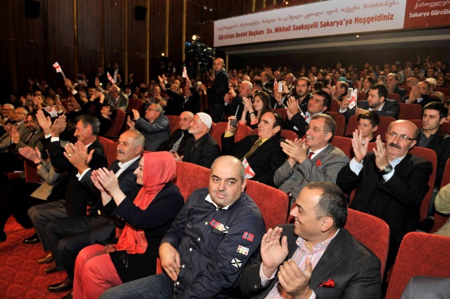 Gürcistan Devlet Başkanı Mikheil Saakaşvili Sakarya, İzmit ve İstanbul'da