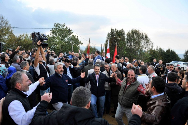 საქართველოს პრეზიდენტის, მიხეილ სააკაშვილის ვიზიტი საქარიაში, იზმითსა და სტამბოლში